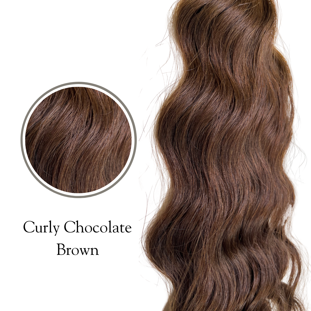 Curly Chocolate Brown