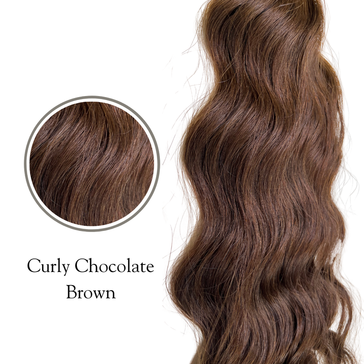 Curly Chocolate Brown