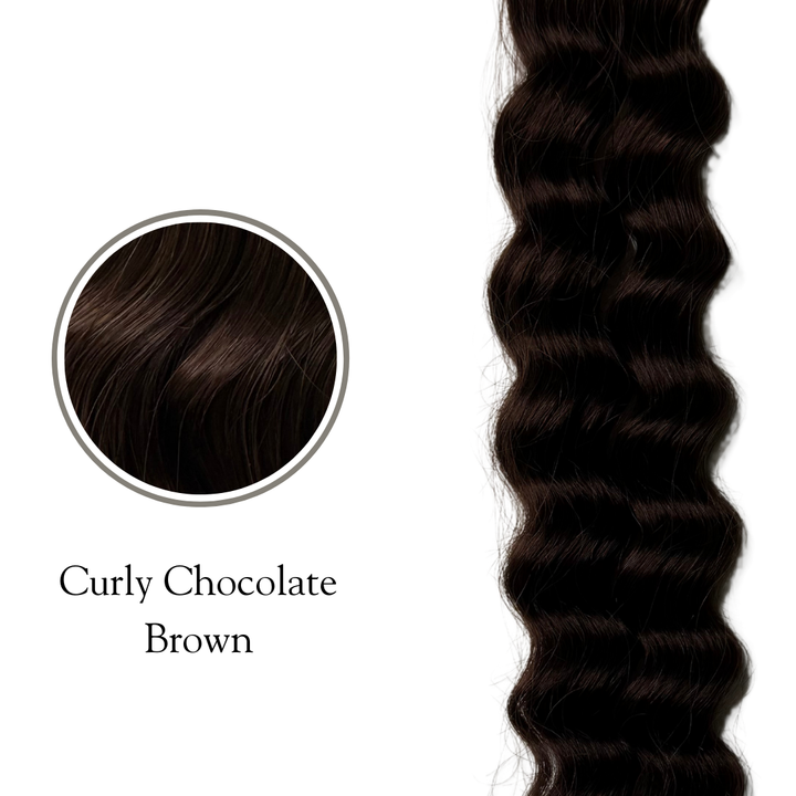 Curly Chocolate Brown