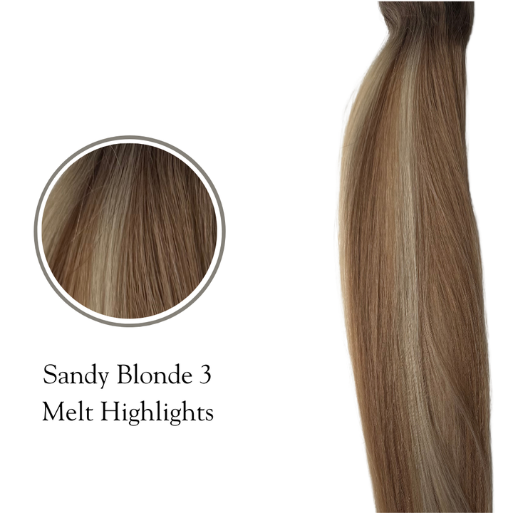 Sandy Blonde Melt Highlights