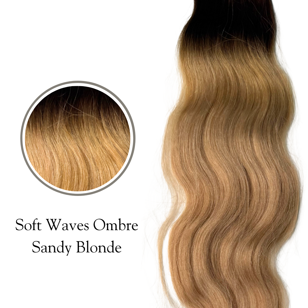 Soft Waves Ombre Sandy Blonde