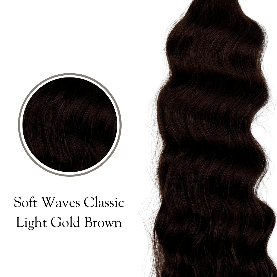 Soft Waves Classic Light Gold Brown