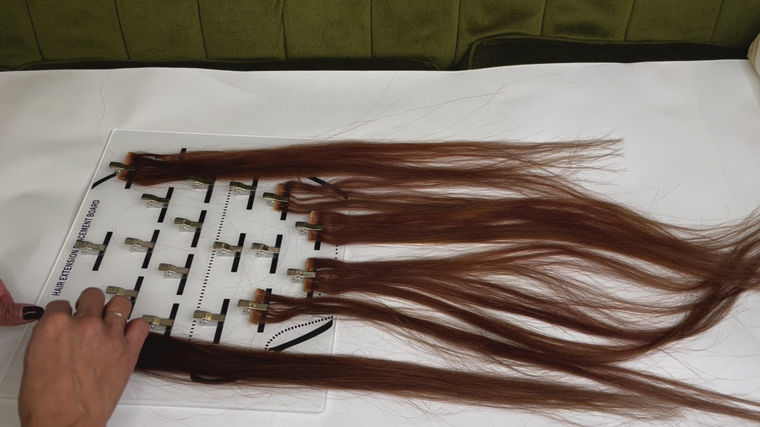 Tape Hair Extension Placement Board